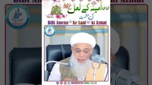 Bibi Amena (Rzh) ke Laal ﷺ ki Azmat..!!!