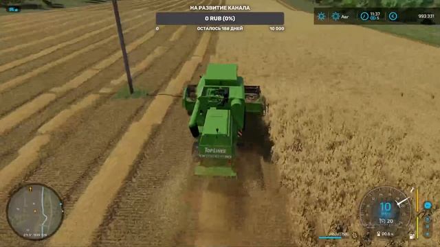 Стрим! FS 22! Играем на карте "Заря"))) смотреть онлайн