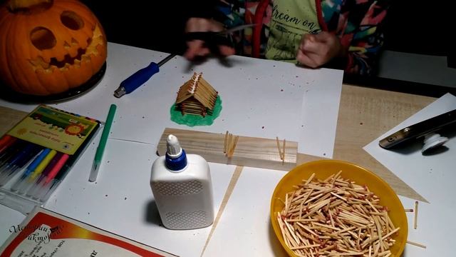 Домик из спичек (timelapse) смотреть онлайн