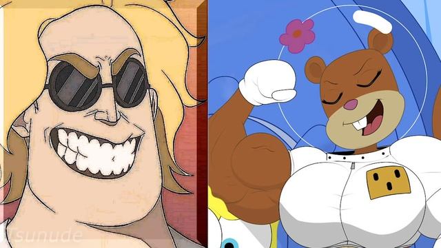 Mr Incredible becoming Canny (Sandy Cheeks Rule 34) смотреть онлайн