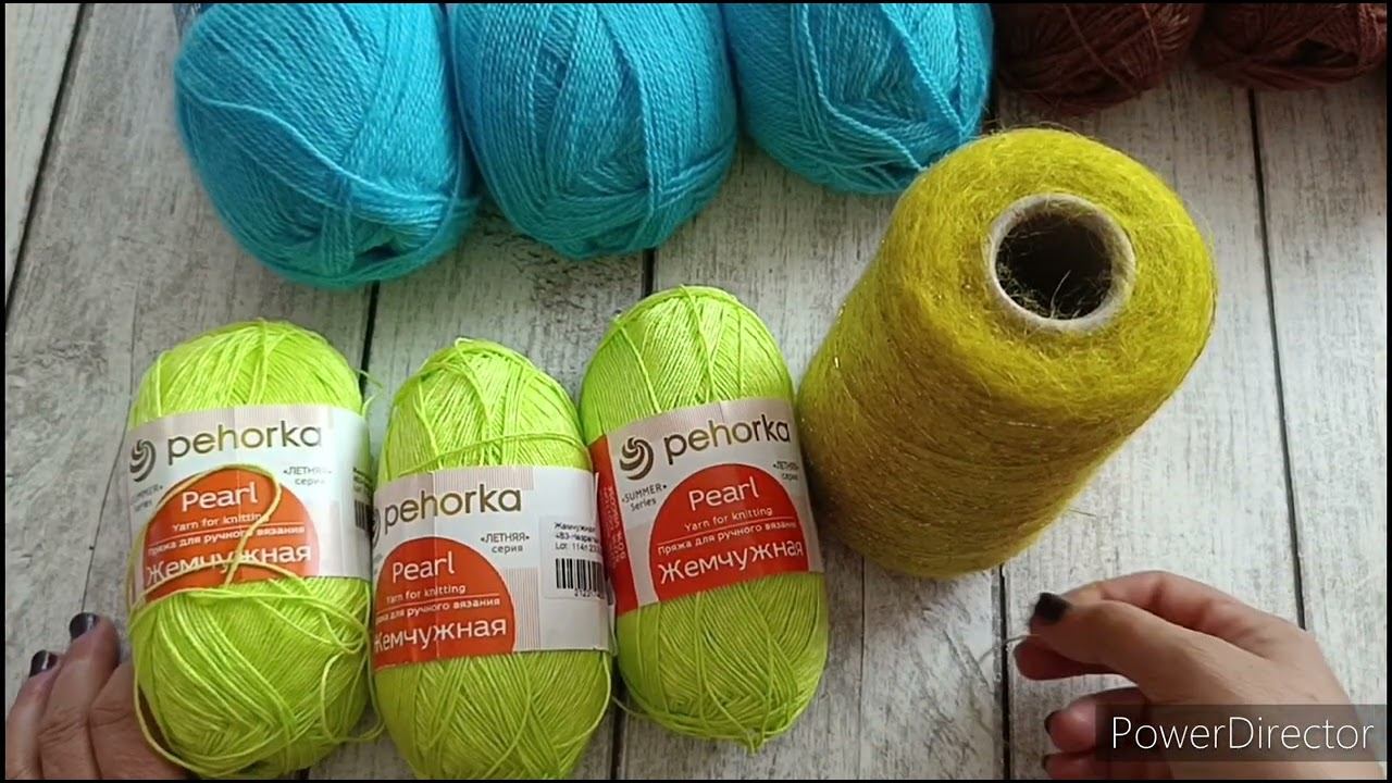 Пряжа из магазина "Леонардо". Готовая работа. смотреть онлайн