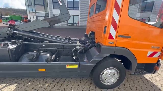 DAIMLER-BENZ Atego 1018 4x2, City-Abroller, Winterdienstausstattung смотреть онлайн