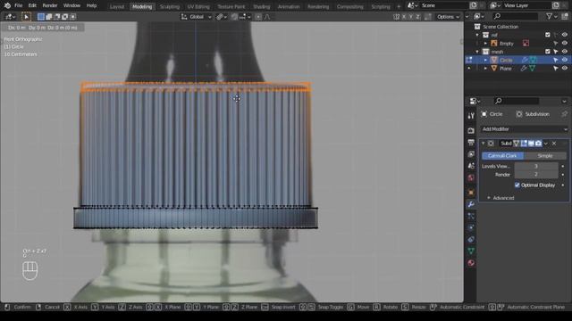 Dropper bottle modeling, including the screw top blender 3d timelapse #1 смотреть онлайн