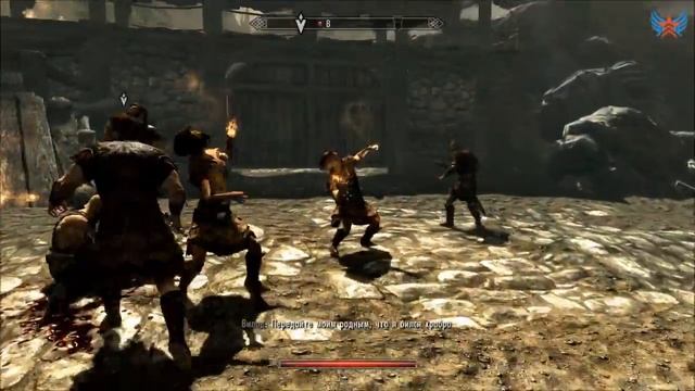 Хелген в огне - [TESV: Skyrim #1]