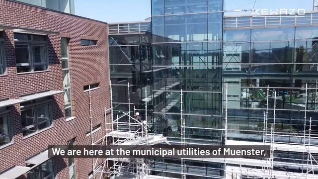 Bilfinger receive their first robot LIFTBOT from KEWAZO смотреть онлайн