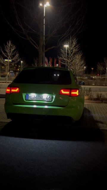 Audi A6 C6 2005 at night смотреть онлайн