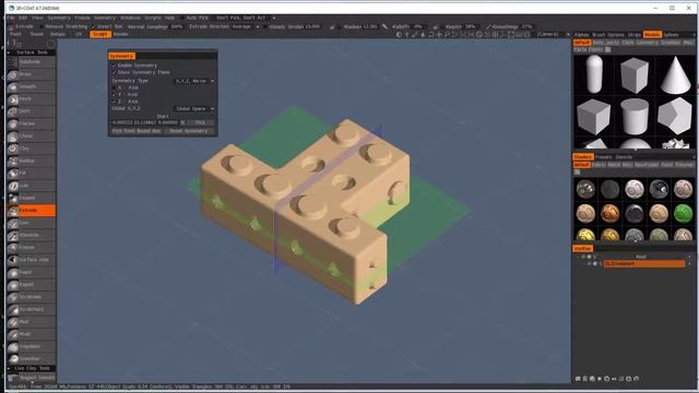 SketchUp-_3D Coat-_ Substance BAKING смотреть онлайн