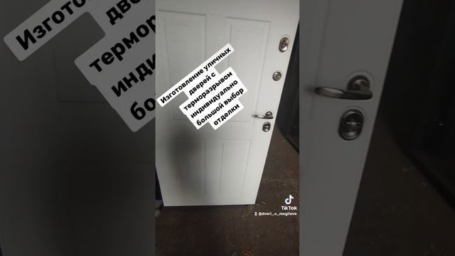 Изготовление металлических дверей для уличного применения с терморазрывом изготовление индивидуальн смотреть онлайн