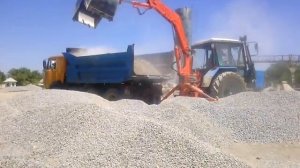 Грейферный погрузчик МТЗ 80.1