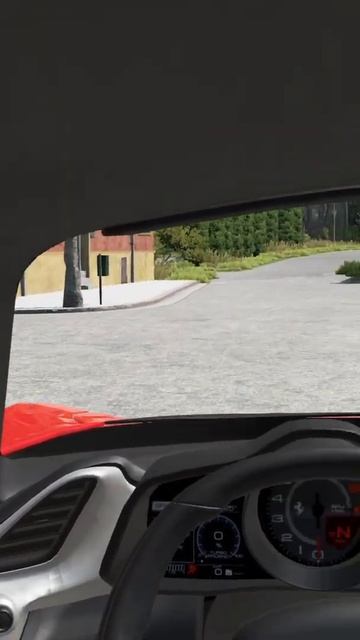 BeamNG drive Ferrari SF90 Stradale #Shorts смотреть онлайн