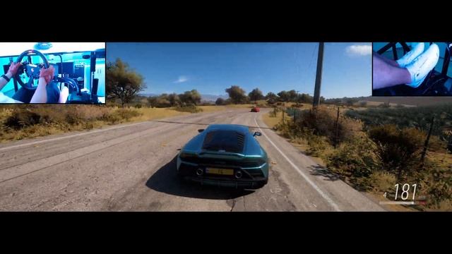 Forza Horizon 5 | LAMBORGHINI HURACAN EVO (2020) | 1300 HP w/ steering wheel смотреть онлайн