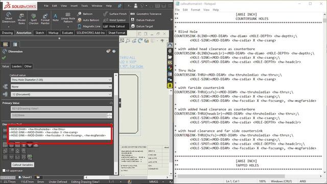 Solidworks Drawing Tips: Create Your Own Custom Hole Callouts смотреть онлайн