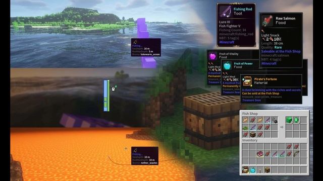 Скачать мод Treasure Seas [1.18.2] смотреть онлайн