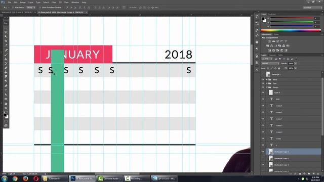Sexy Calendar 2018 | Photoshop Speed Art | Monthly Calendar Design смотреть онлайн