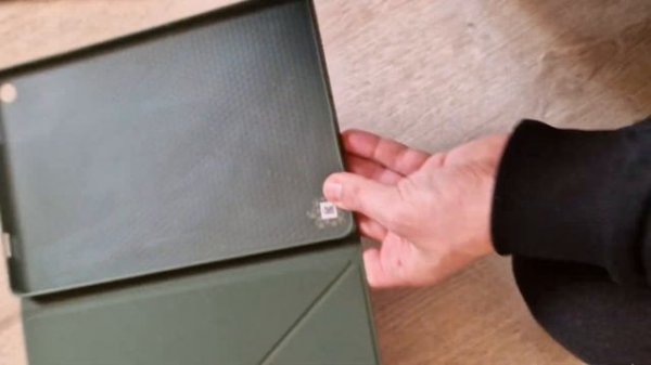 Review of the tablet case Samsung book cover tab A9 plus