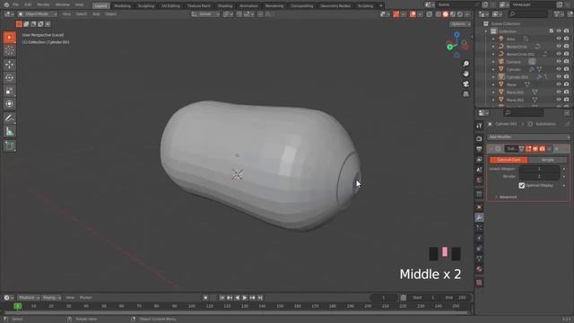 3D Cute Cake Blender Process - 3d model From a Photo - (Blender 3.3.1) ✨ смотреть онлайн