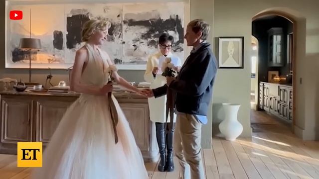 Portia de Rossi SURPRISES Ellen DeGeneres With Vow Renewal Led by Kris Jenner! смотреть онлайн