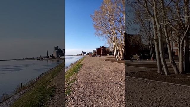 Томь в апреле.