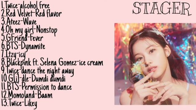 KPOP Summer Playlist/kpop Songs With Summer Vibe.летние Kpop песни/плейлист