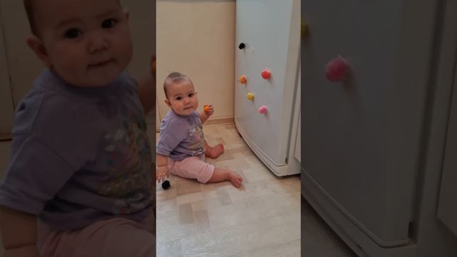 игра с помпонами 