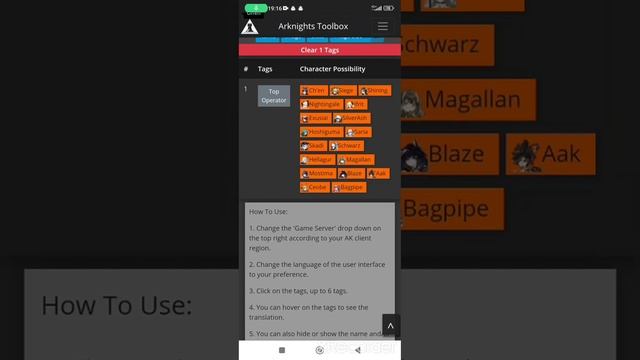 Recruitment 6* Arknights / гайд по призыву 6* операторов из Recrit раздела