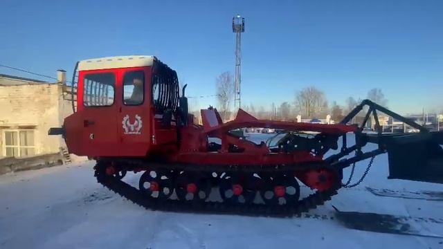 Трелевочный трактор Онежец ТЛТ-100