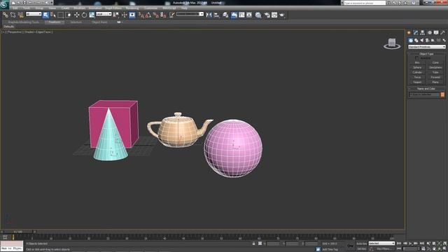 3ds max Organization Selection Sets смотреть онлайн