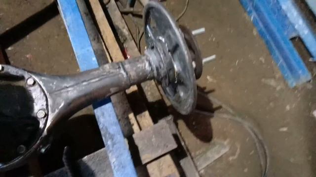 МиниТрактор начало - подготовка мостов"1" смотреть онлайн