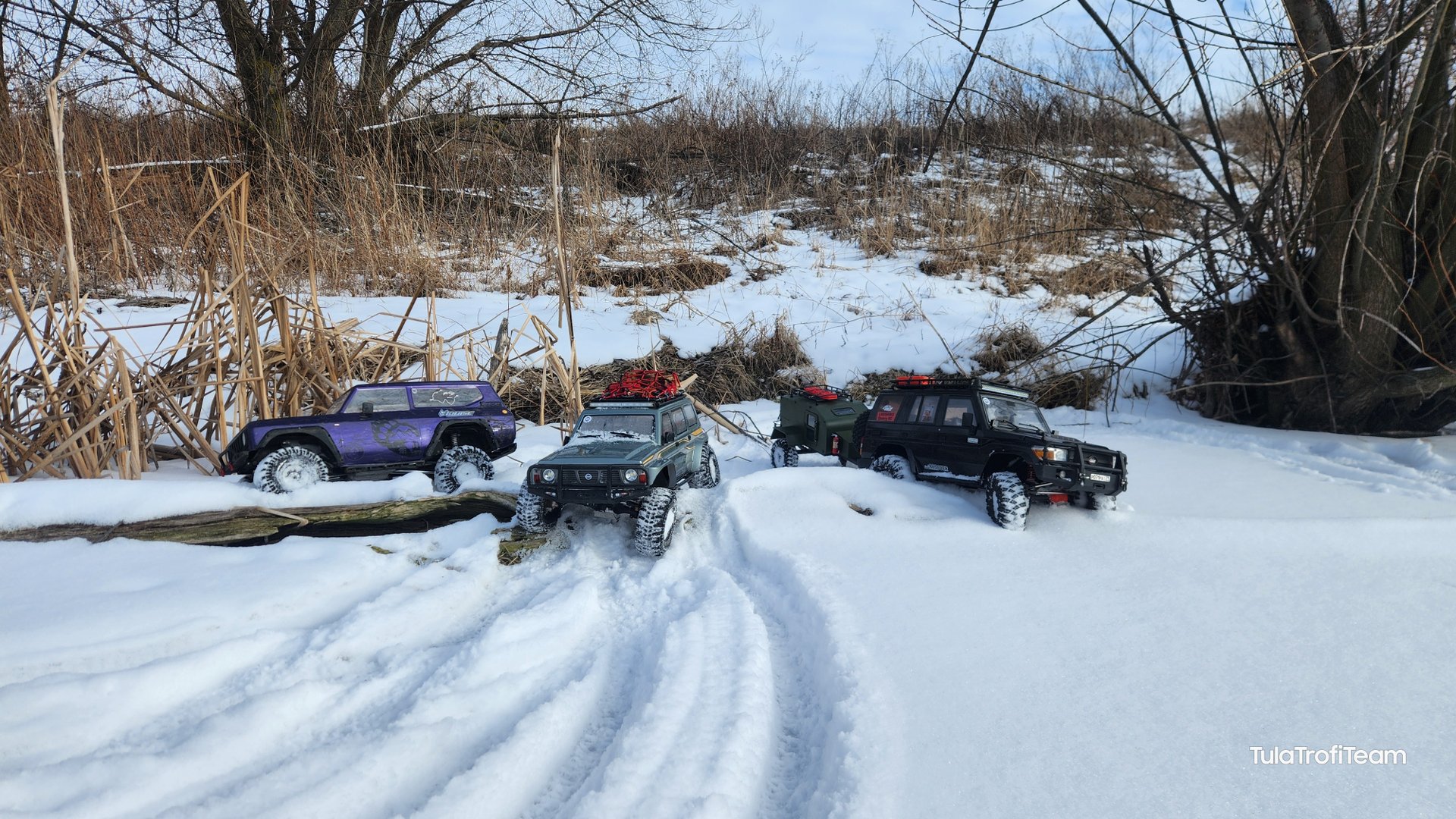 Крайняя вылазка по зимнику. команда из redcat, rgt и Yikong смотреть онлайн