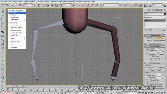 3ds Max Bones Skin Animation [SpideR] смотреть онлайн
