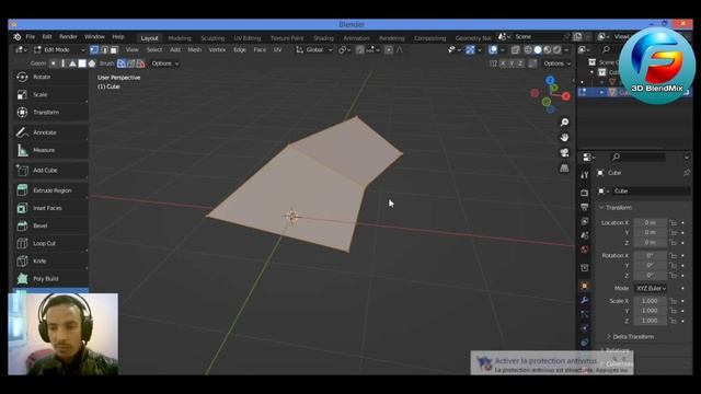 Great free addon for retopology in Blender | Polyquilt add-on смотреть онлайн