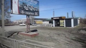 Автобус Mercedes-Benz O405 (АН 485 22). Покатушки по Барнаулу. / Ride on the Mercedes-Benz O405 bus