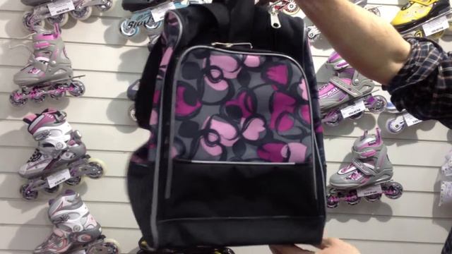 Сумка с карманом черно розовая смотреть онлайн