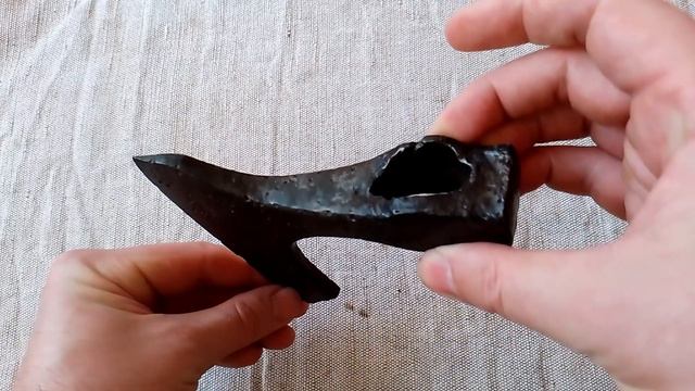 Обзор топора периода Хазарского каганата. Чистка, консервация.
