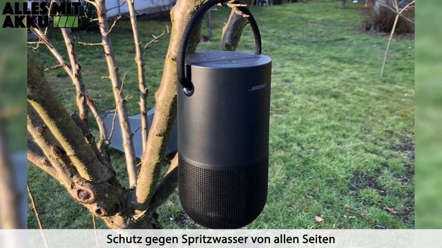 Bose Portable Smart Speaker Bluetooth Lautsprecher Test | ALLES MIT AKKU