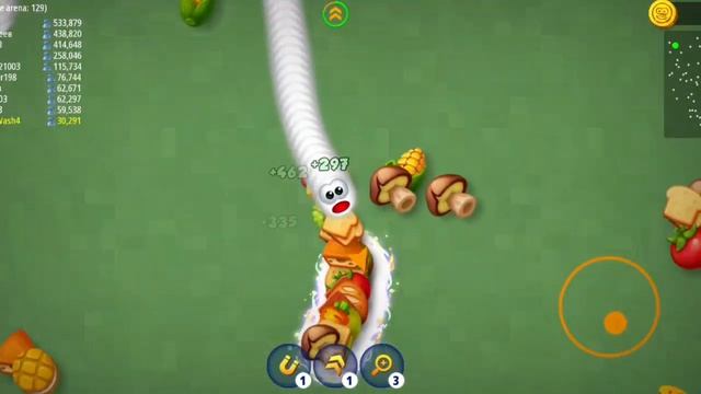 Frist game of Worm.io #gaming смотреть онлайн