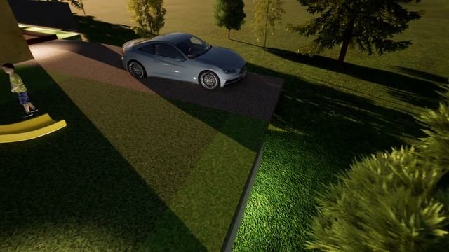 Revit House in TwinMotion Unreal Engine смотреть онлайн