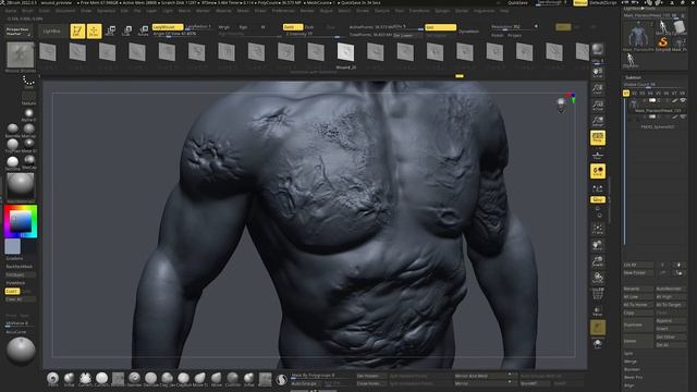 WOUND BRUSHES PACK. VDM + Alphas | REVIEW смотреть онлайн