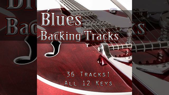C - Shuffle Blues Backing Track - 100 BPM смотреть онлайн