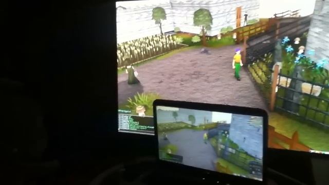 RuneScape on 55' Samsung Smart 3D TV смотреть онлайн