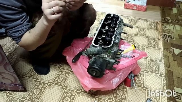 видео 26. замена маслосъёмных колпачков на Great Wall Deer