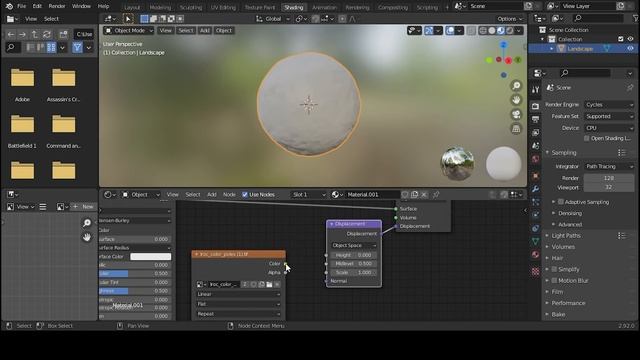 realistic moon - blender beginner tutorial смотреть онлайн