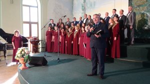 Пасхальный концерт сводного хора. Церковь АСД, г. Донецк 19.04.2025г.