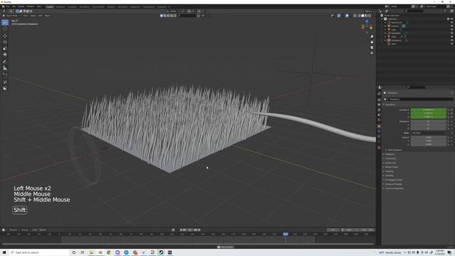Blender Stylized Grass Tutorial смотреть онлайн