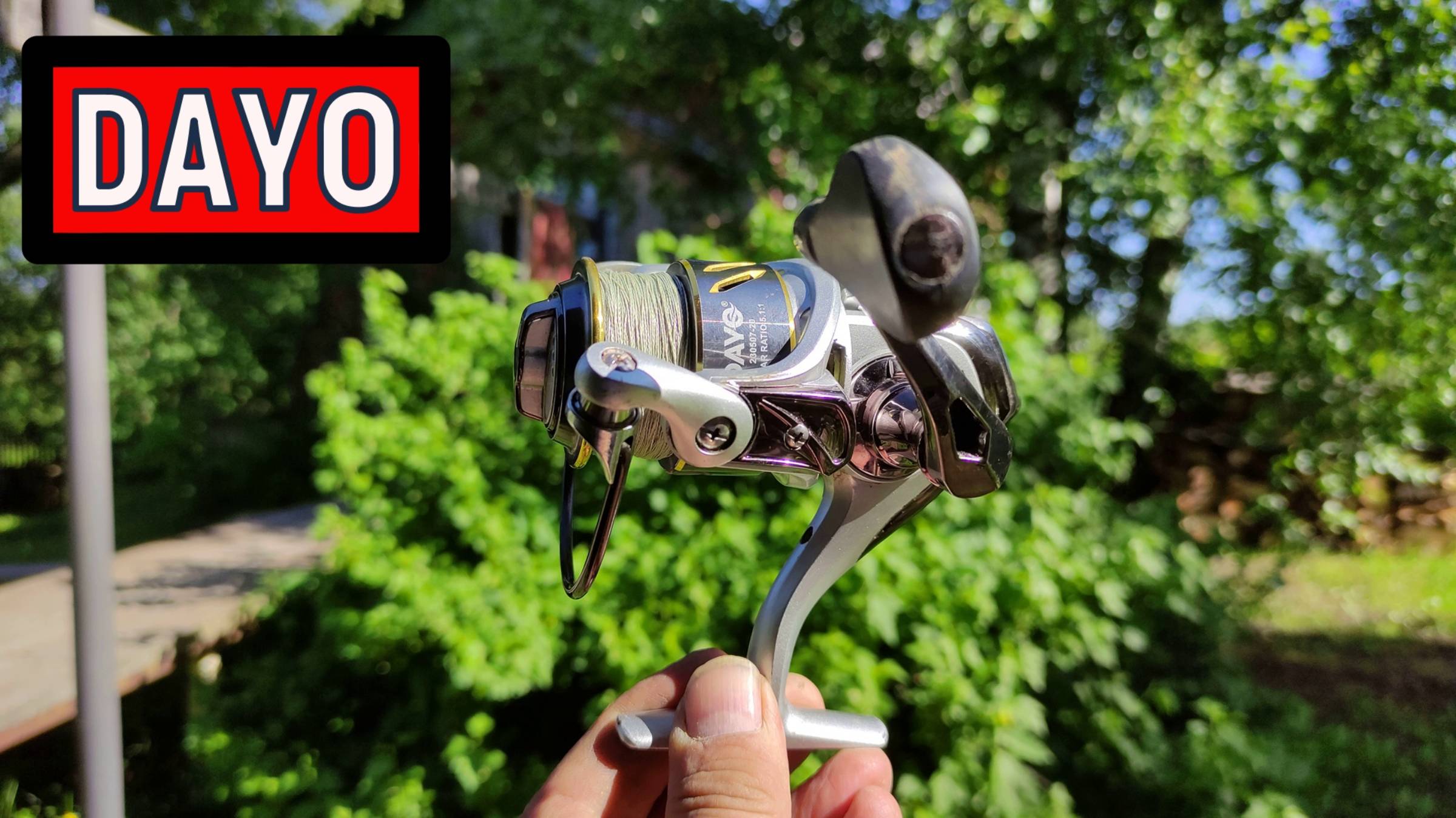 DAYO UNIQUE Катушка рыболовная безынерционная Обзор