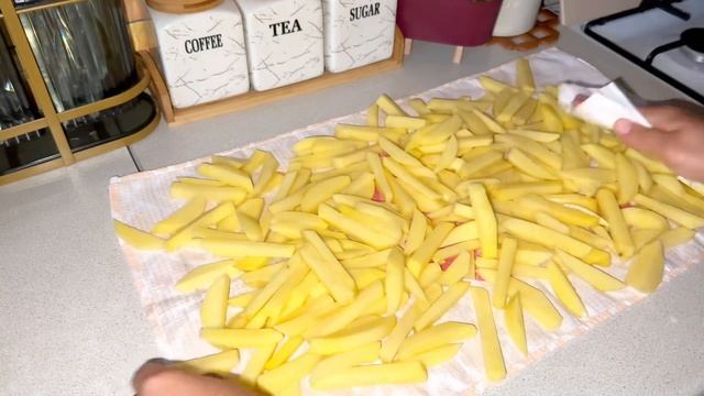 Хрустящая картошка. Картошка ФРИ в домашних условиях. Қазақша рецепт.