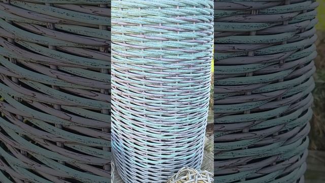 Кашпо - цилиндр градиентом. смотреть онлайн