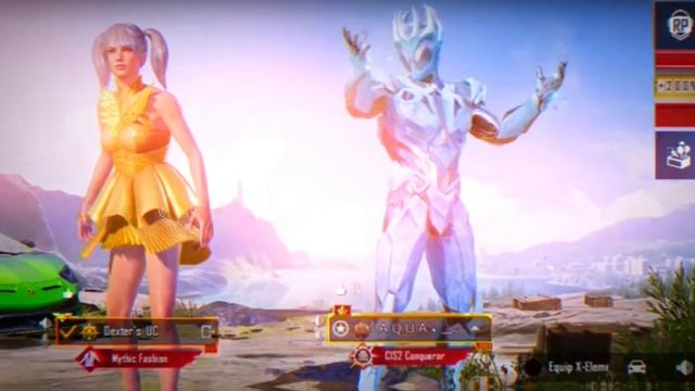 MYTHIC LOBBY EDIT VIDEO 🔥🤯| BY  MR. Dexter   😈 #battlegroundsmobileindia#lobby#dakugaming