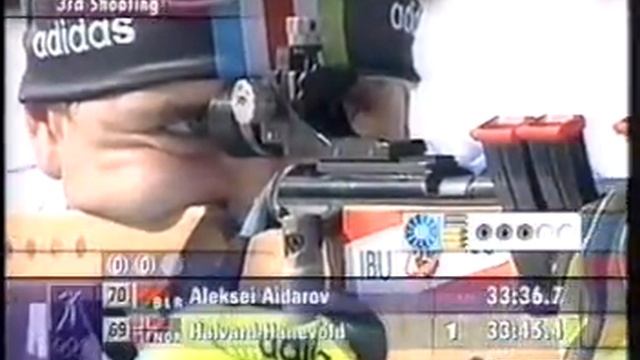 NAGANO 1998 BIATHLON RICOSTRUZIONE ARGENTO DI CARRARA 20 KM смотреть онлайн