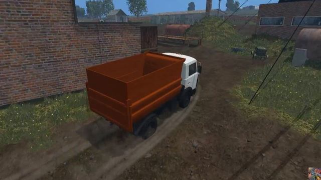 FS2015 - Один российский край - 71 - Добираем ячмень и возим урожай на продажу